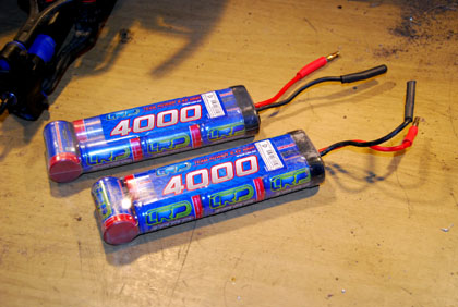 Traxxas New E-Maxx - LRP 4000 mAh 7 Zellen Akkus