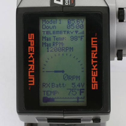 Telemetry Spektrum DX3s