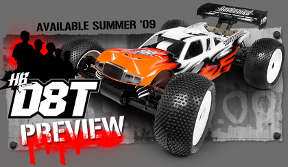 HOT BODIES D8T Racing Truggy Kit