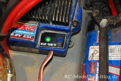 Traxxas EVX-2 Regler programmieren