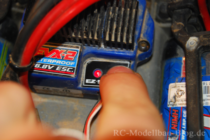 Traxxas EVX-2 Regler programmieren