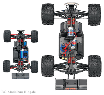 Traxxas Mini E-Revo VXL Brushless 1/16 4WD Offroad Monstertruck Traxxas Mini E-Revo VXL Brushless 1/16 4WD Offroad Monstertruck