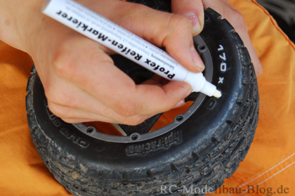 HPI Dirt Buster Reifen beschriftet HPI Dirt Buster Reifen beschriftet