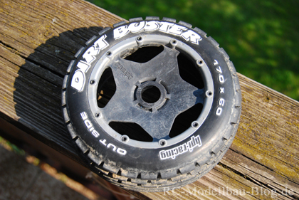 HPI Dirt Buster Reifen beschriftet HPI Dirt Buster Reifen beschriftet
