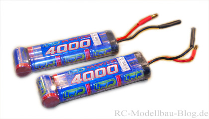 LRP 4000 mAh 8,4V 7 - Zellen - Akkus LRP 4000 mAh 8,4V 7 - Zellen - Akkus