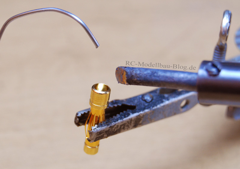 Stecker verzinnen Stecker verzinnen