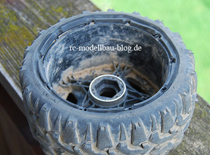 Jetzt fehlt nur noch der Bead Lock Ring