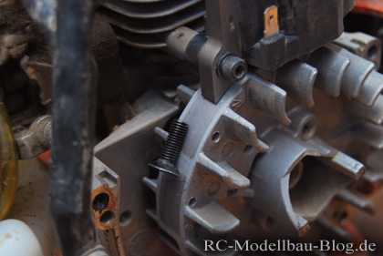 Magnet am Lüfterrad für Zündspule - HPI Baja 5B SS