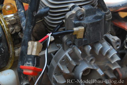 Schalter wieder montiert - HPI Baja 5B SS