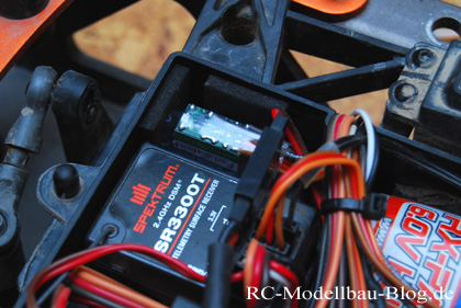 Failsafe in der Empfängerbox - HPI Baja 5B SS