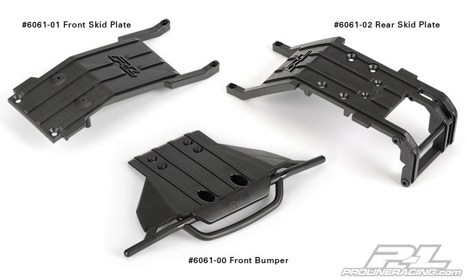 Proline Skidplates und Bumper für Traxxas Slash