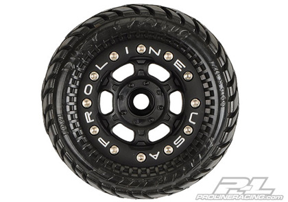 Proline Dirt Hawg - Montiert auf Titus Felgen