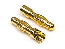 HPI Goldstecker 4mm Männlich