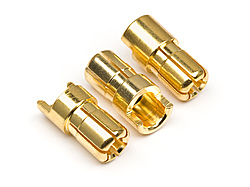 HPI Goldstecker 6mm männlich
