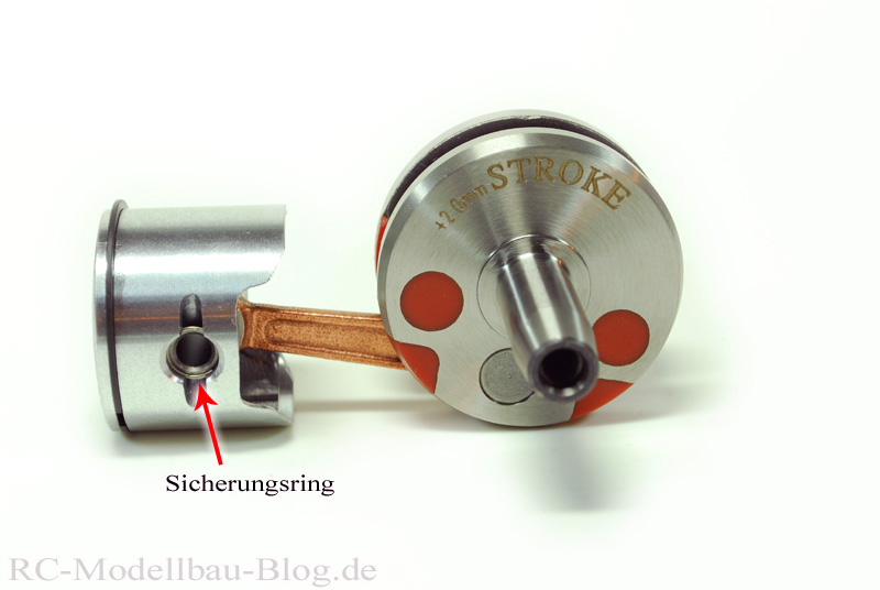 Kolben auf Kurbelwelle Kolben auf Kurbelwelle