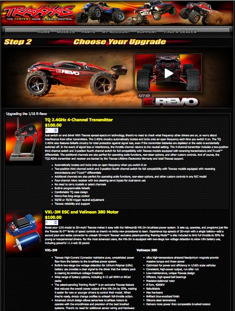 Beispiel am Traxxas E-Revo 1/16 Beispiel am Traxxas E-Revo 1/16