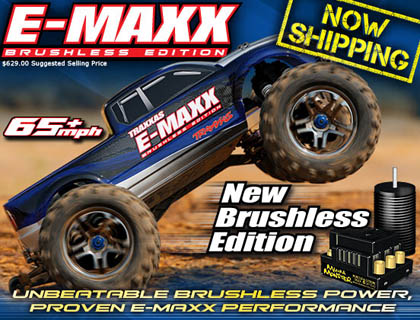 Brushless E-Maxx lieferbar