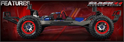 Traxxas Slash 4x4 Platinum Edition